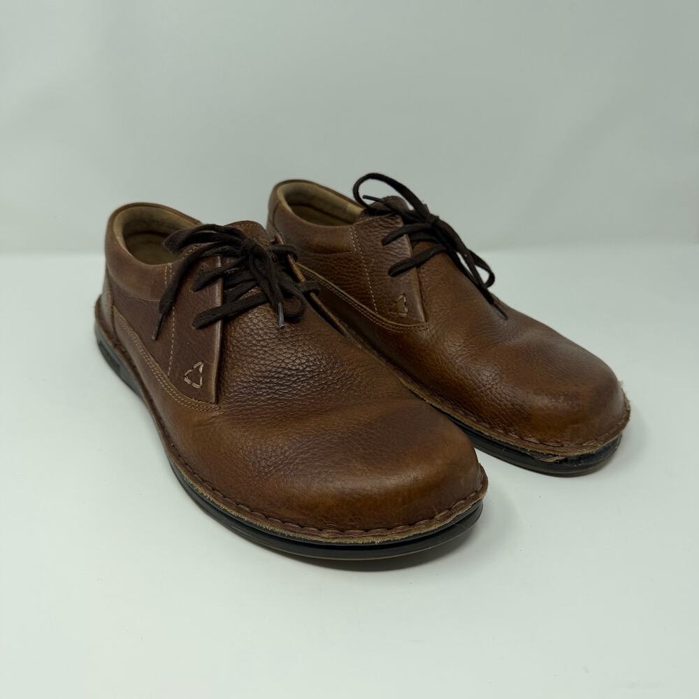 Birkenstock Brown Leather Lace Up Shoes EU 45 / 11-11.5